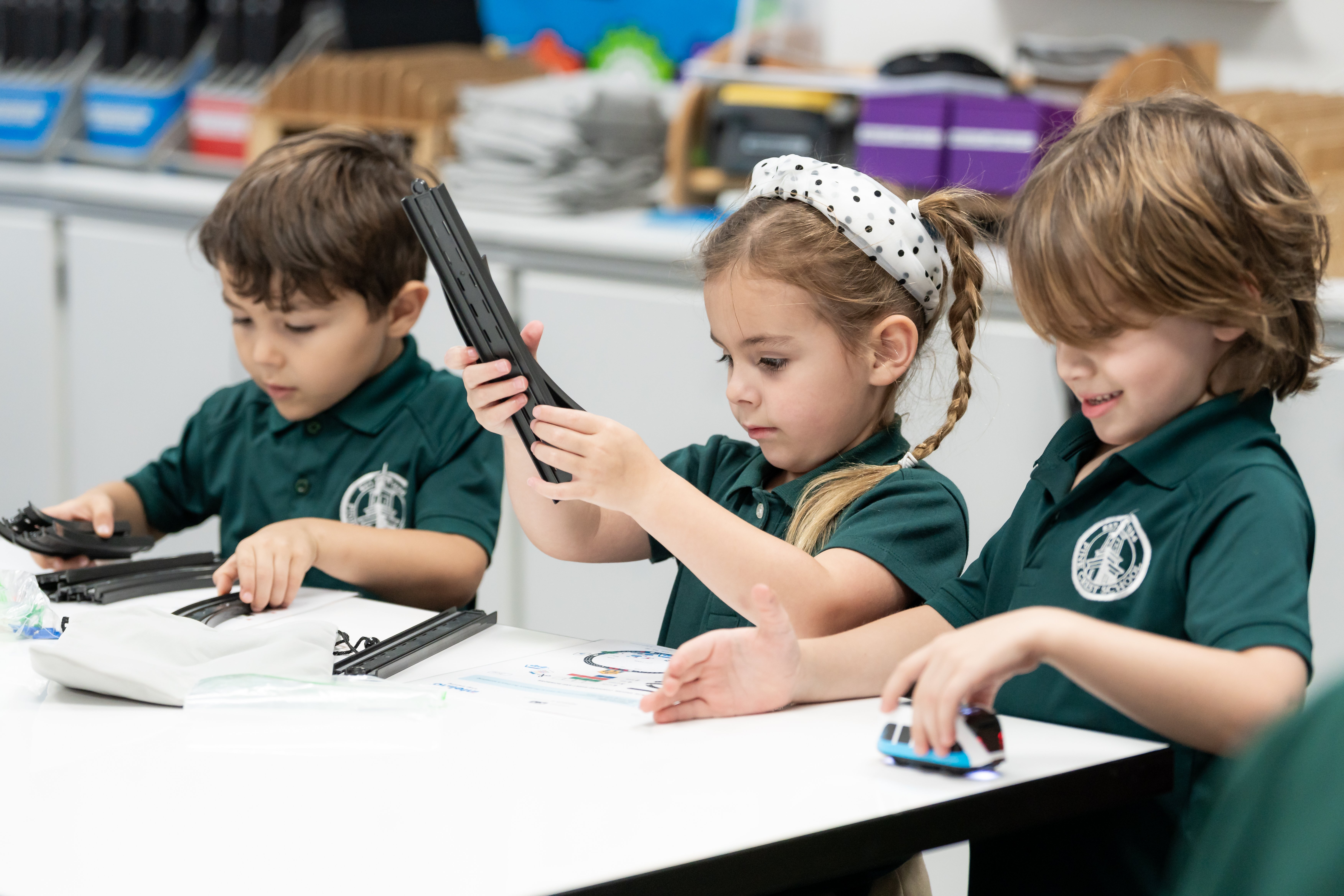 3 students track