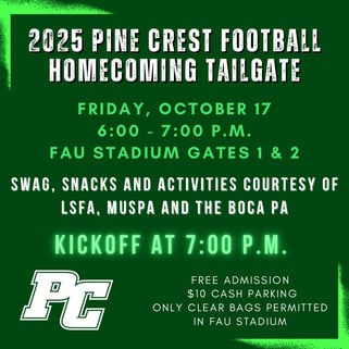 PA 2025 Homecoming Tailgate